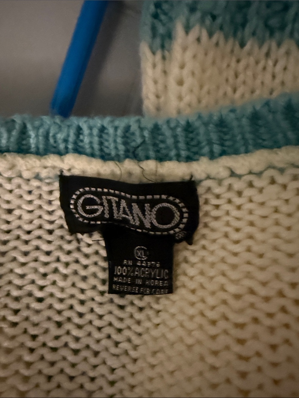 Vintage 1970’s, Acrylic Sweater,XXL - Picture 7 of 7